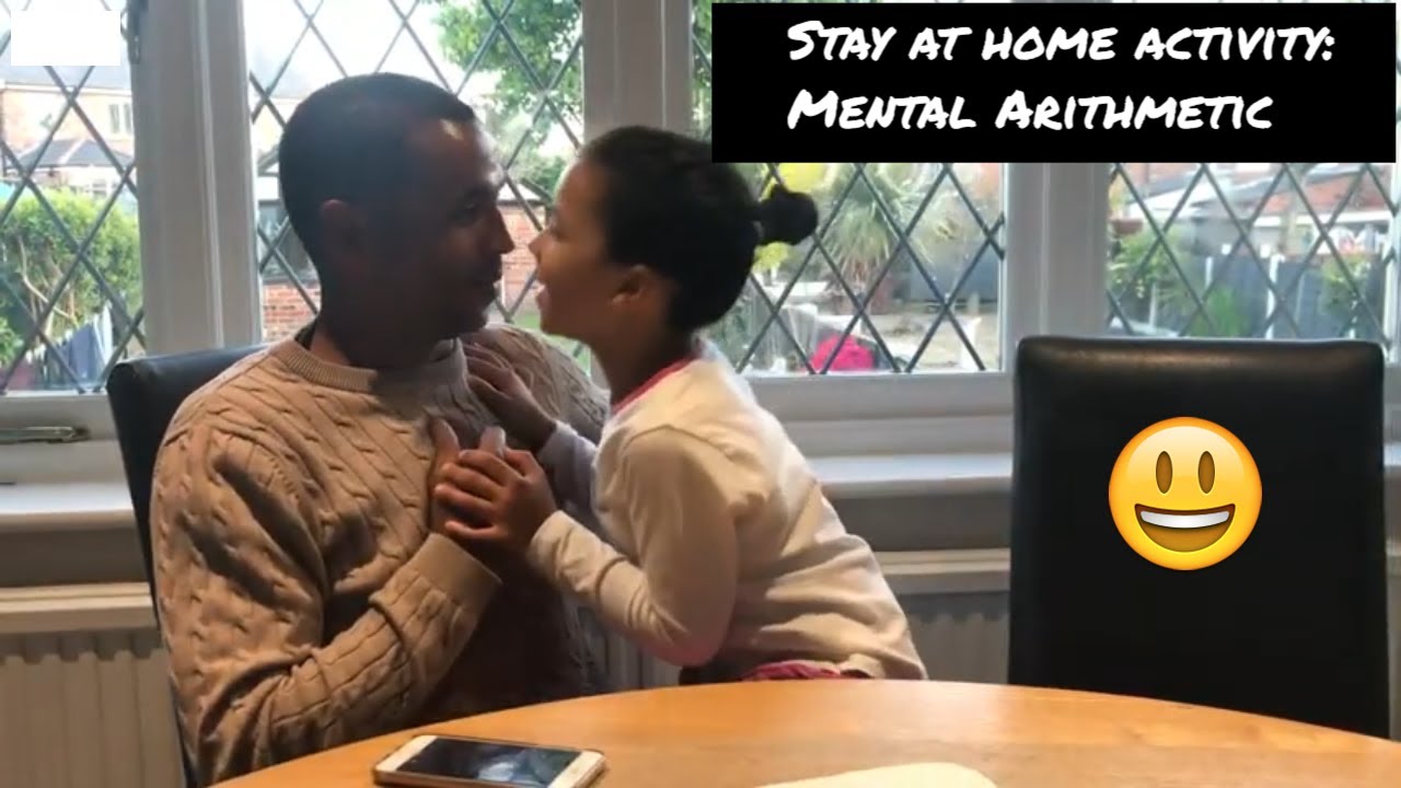 Stay at home kids activity: Mental arithmetic