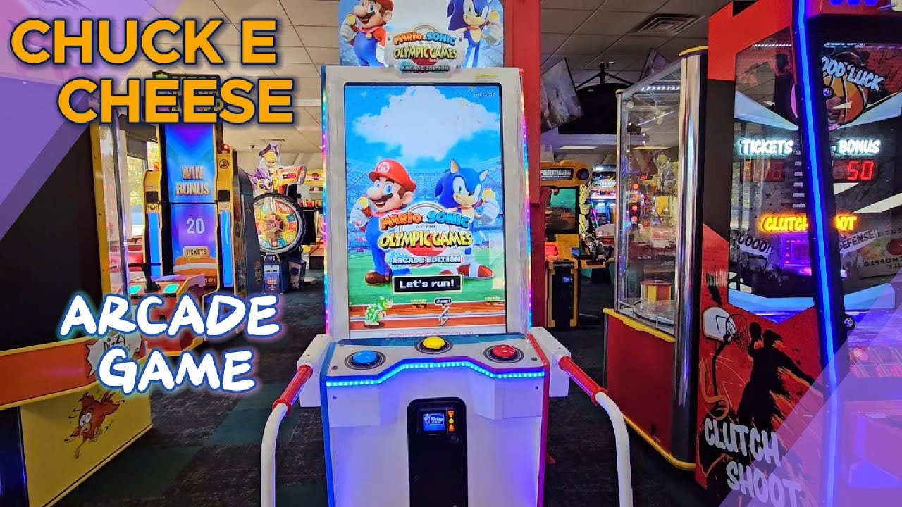 Arcade game tour CHUCK E CHEESE Sterling VA walkthrough #arcade24 #clawmachine24  #chuckecheese24