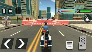 Police Moto Bike Chase Crime Shooting Games #2 - Android Gameplay screenshot 3