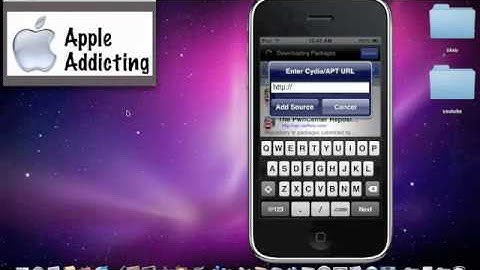 Get a scrolling dock for iphone and ipod touch