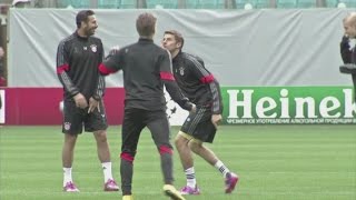 Bayern woken by fire alarm in Moscow screenshot 1