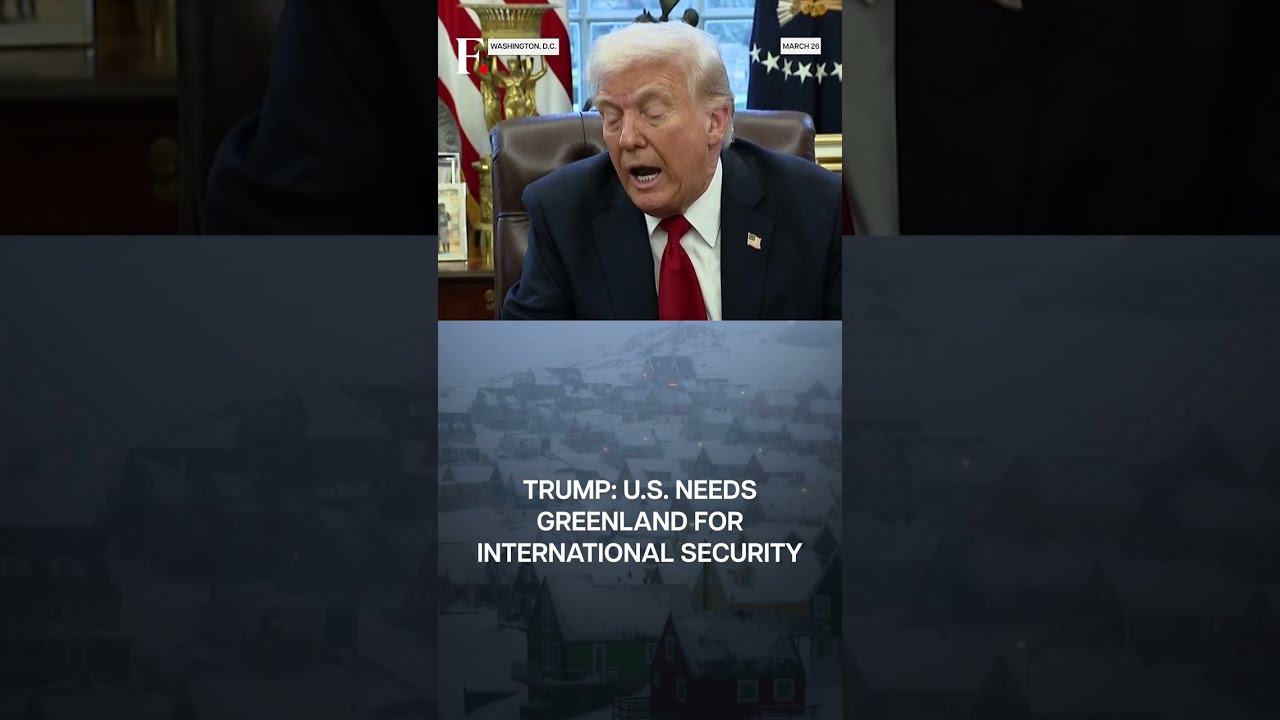 Trump Wants To Annex Greenland For International Security Subscribe Firstpost N18G
