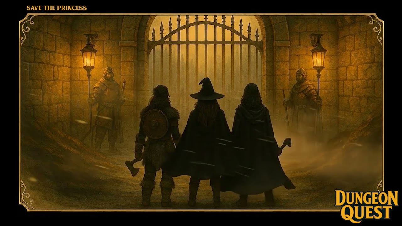 Dungeon Quest- Quest 1 - Save The princess