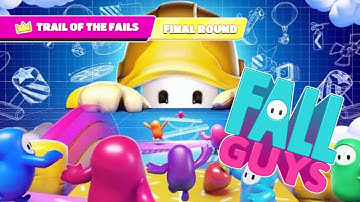 My difficult level made in the new fall guys level editor (Trail Of The Fails)