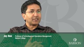 Babson Executive Education Faculty: Jay Rao