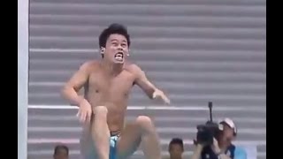 FUNNY Diving Fail Olympics Reversed !!