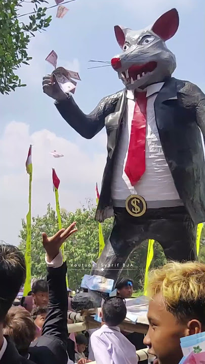 Protected Animals ~ Rat in Tie #carnival #creativecarnival #ogohogoh