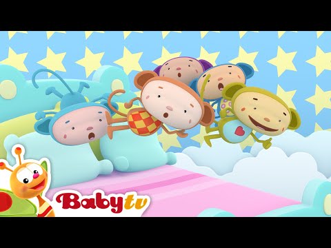 Five Little Monkeys 🐒 | Nursery Rhymes & Songs for Kids | @BabyTV​