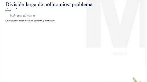 Clase Objetivo 12 Divisin algebraica ALEKS