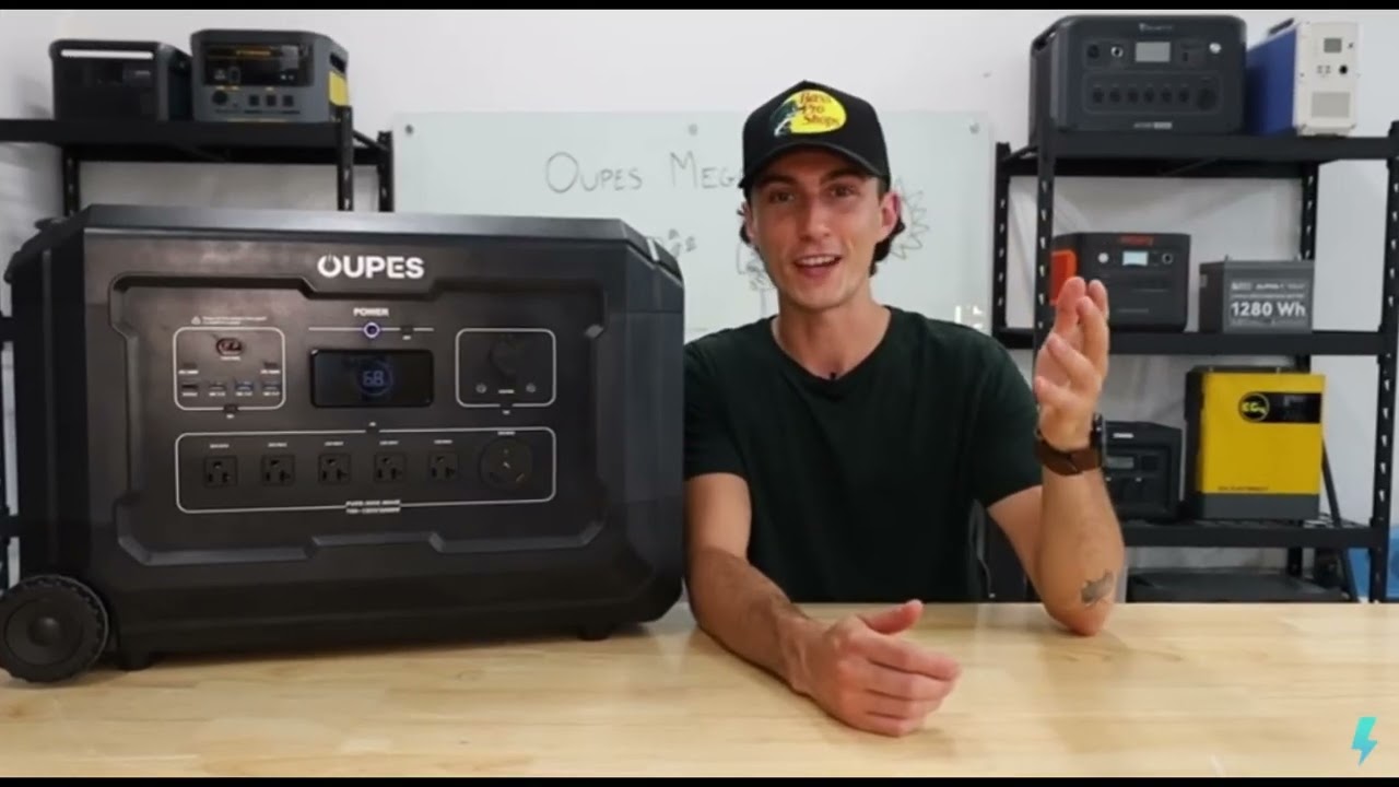 Портативне джерело живлення OUPES S3, LiFePO4, 3600 Вт