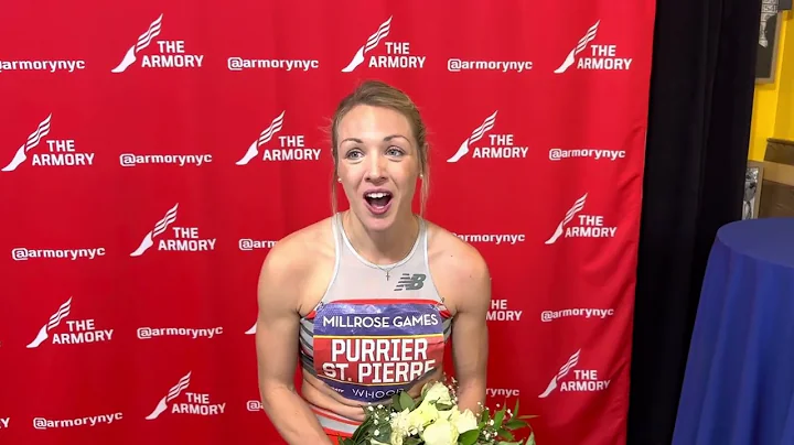 Elle Purrier St. Pierre retains her Wanamaker Mile...