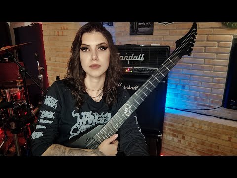 CRYPTA  - I Resign (Guitar Playthrough by Tainá Bergamaschi) | Napalm Records