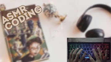 || ASMR Programing || Create a blurry loading image with html , css and js || No Talking ||