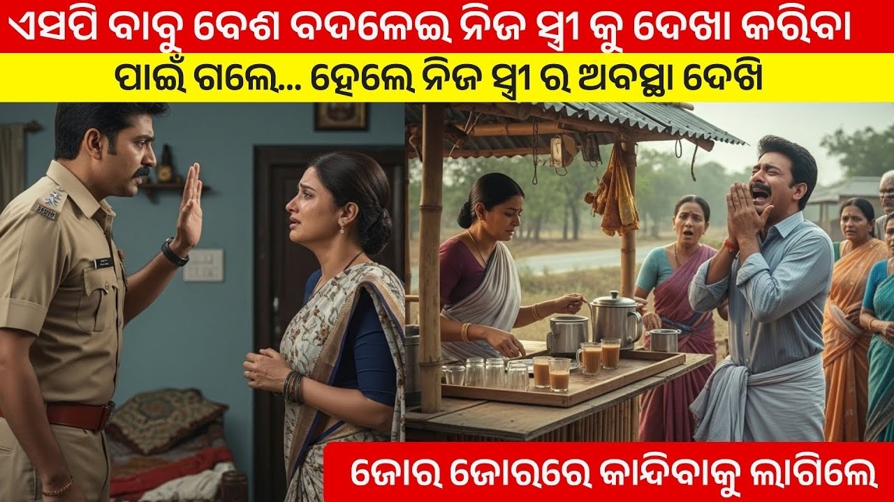 ଏସପି ବାବୁ ନିଜ ସ୍ତ୍ରୀ ପାଖକୁ ବେଶ ବଦଳେଇ କାହିଁକି ଯାଇଥିଲେ | Odia Motivational Story | Inspirational Story