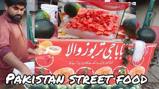 Why is Everyone Raving About Watermelon on the Streets of Pakistan | Pakistan famous street food