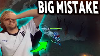 Arteezy Laughs too Hard and makes a big mistake...