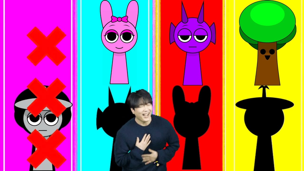 Incredibox Sprunki Wrong Eyes👀 Challenge - DAME TU COSITA | Funny Puzzle