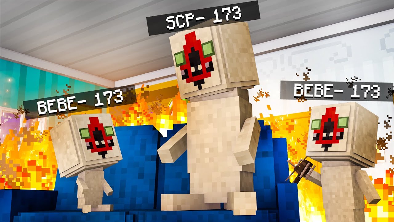 Who's Your Family? O SCP-173 TEVE FILHOS no Minecraft! ‹ JHONy3 ›