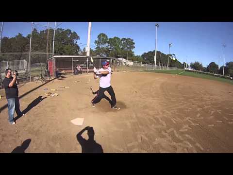 150129 HR #185  Wind at his back. Softball Home Run Challenge