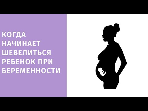 Когда начинает шевелиться ребенок при беременности