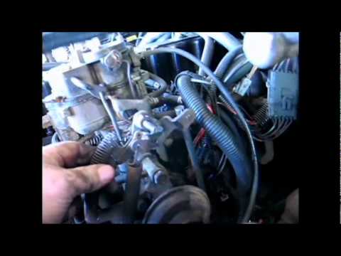Throttle Fixed, Jeep CJ7 carter carb 258 - YouTube 1980 corvette engine diagram 