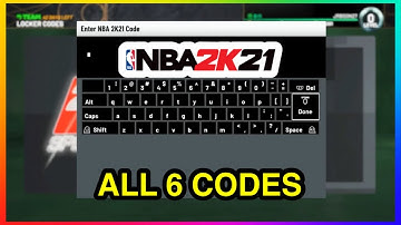 ALL 6 ACTIVE LOCKER CODES IN NBA 2K21 MY TEAM | ACTIVE LOCKER CODES