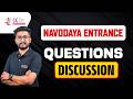 6TH NAVODAYA ENTRANCE QUESTION DISCUSSION | NAVODAYA EXAM CLASSES