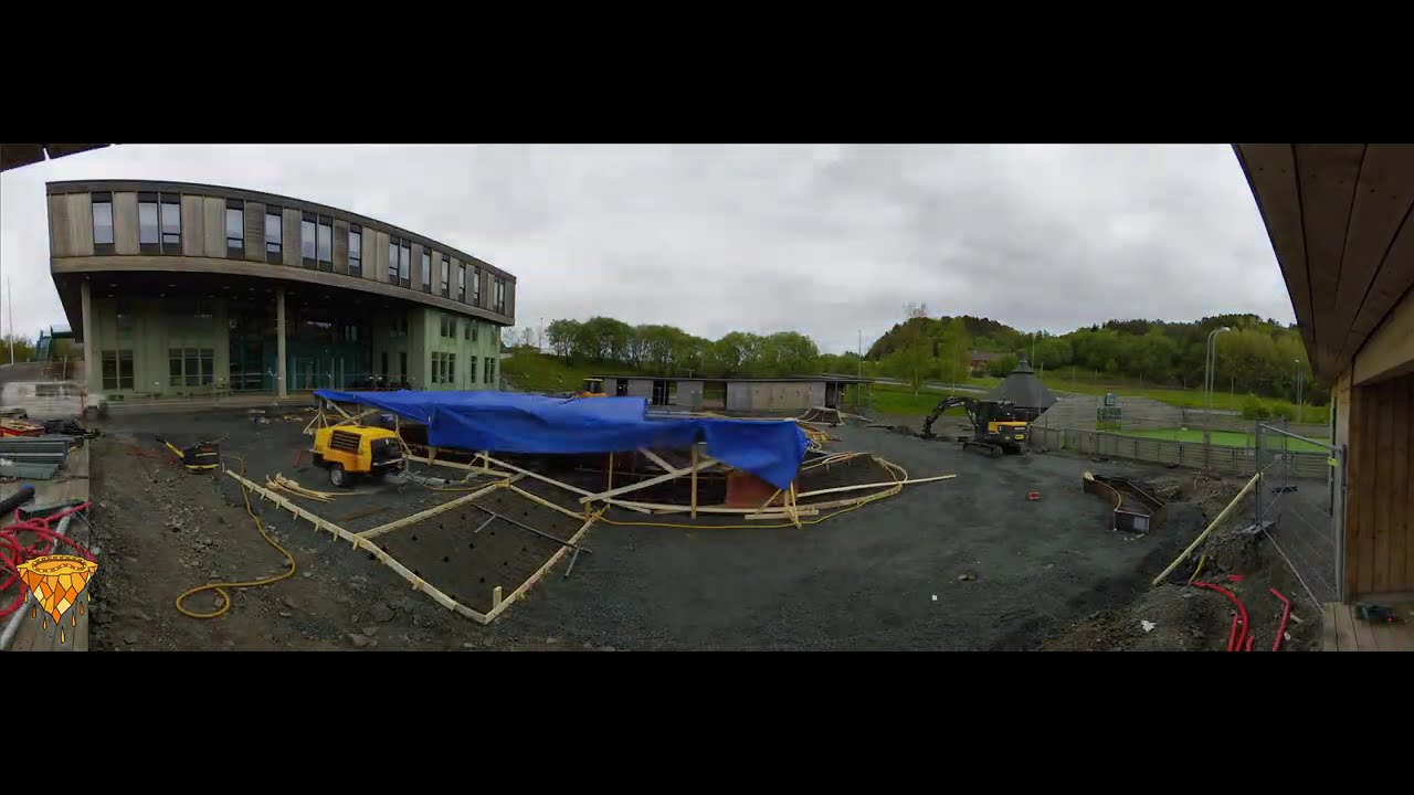 Bjugn skatepark time lapse Betongpark