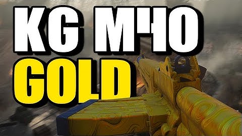 Call of Duty: Vanguard | KG M40 | Gold Camo Guide