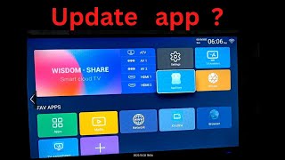 update app in smart tv/wisdom share smart tv screenshot 5