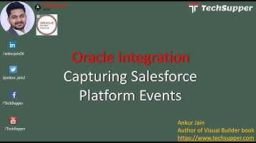 How to capture Salesforce Platform Events in Oracle Integration