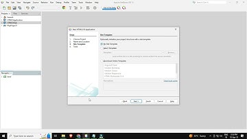 Hello World HTML5 NetBeans