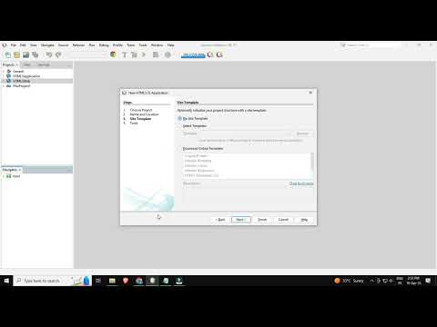 Hello World HTML5 NetBeans