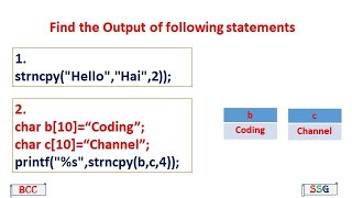 String functions | strlwr, strupr | strcpy, strncpy | strtok | CS3251-Programming in C | Tamil | 26