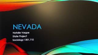 Nevada State Project by Natalie.