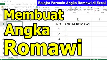 Membuat Angka Romawi di Microsoft Excel