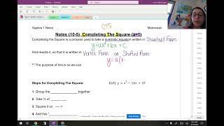 Celebrity Alg Notes (10-5) Intro Wealth