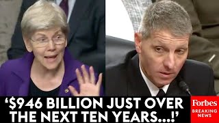'It's Clear You're Not Going To Answer Much...': Warren Grills Trump Nom Over Cost Of New Nukes