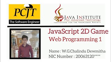 Javascript  2D Game Development | JAVA Institute | Red hat boy | Chalindu dewmmitha
