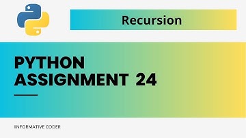 Assignment 24 | Python | Recursion | CCBP 4.0 | nxtwave |#ccbp |#nxtwaveccbp |#pythonquestions