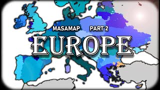 Masaman's 2021 Ethno-Racial Map of the World (Part 2: Europe)