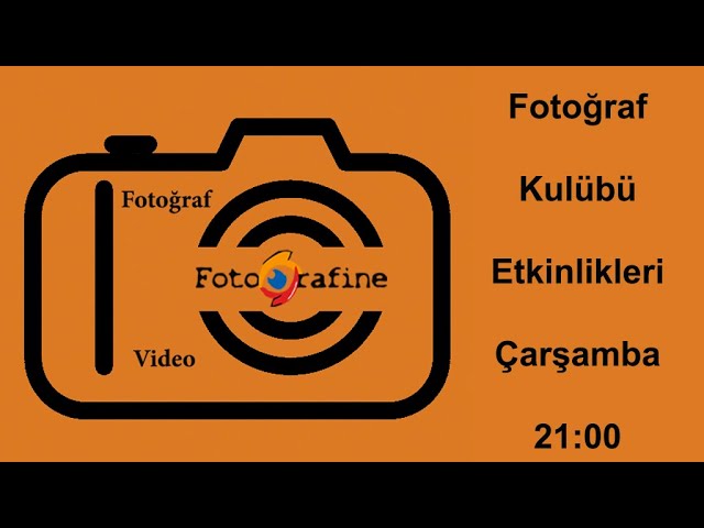 FOTOGRAFİNE Fotoğraf Kulübünün 2020 yılı etkinlikler tanıtım videosu