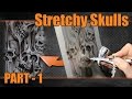 How to airbrush Stretchy Skulls - Part 1
