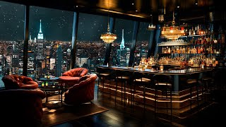 Relaxing New York Jazz & Smooth Exquisite Saxophone Jazz Music in Cozy Bar for Work, Study