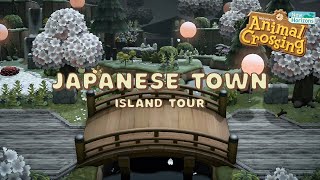 Serene & Magical Japanese Town Island Tour // Animal Crossing New Horizons