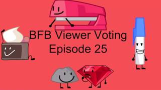 BFB Viewer Voting Episode 25
