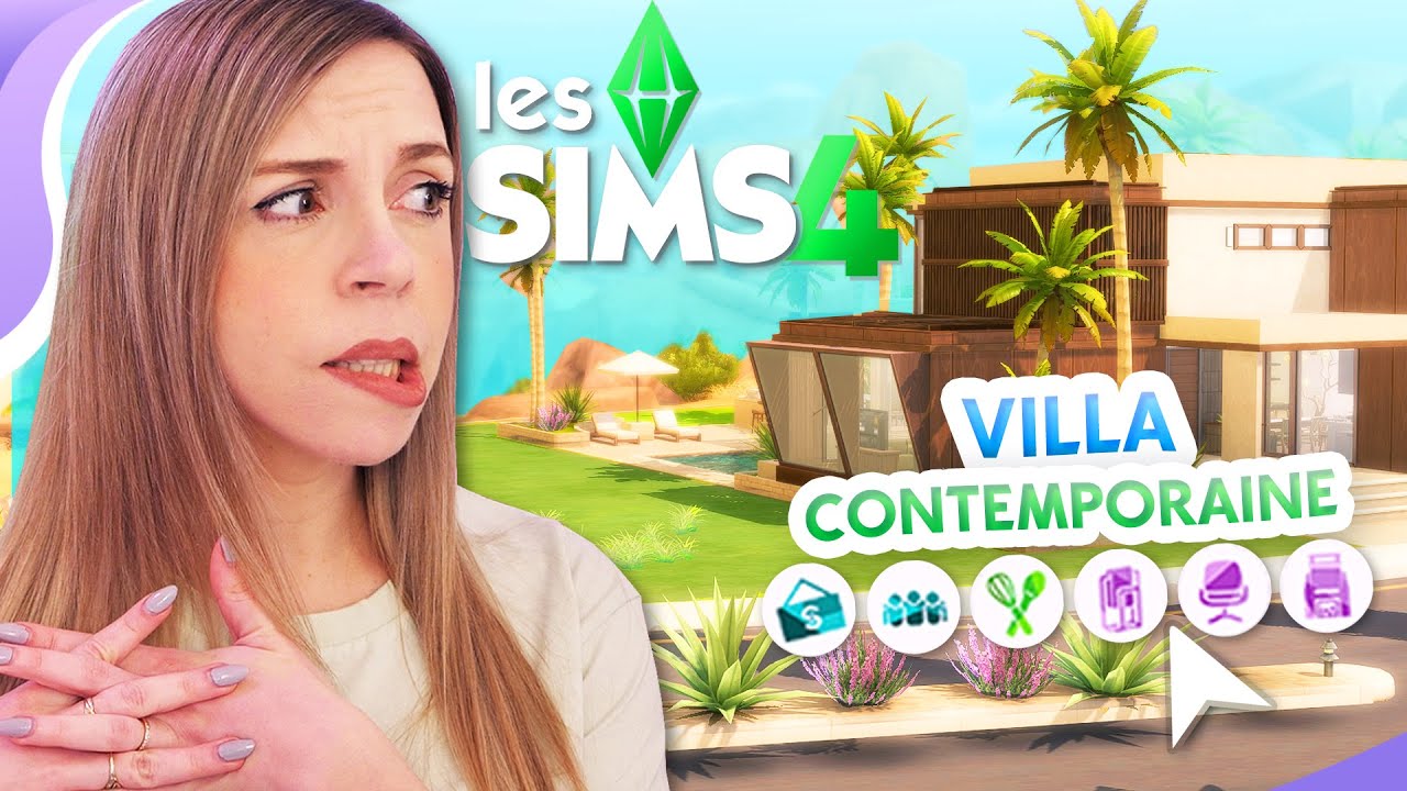 J'essaie de créer une VILLA avec 6 DLC SIMS 4 ! 🏠🌴