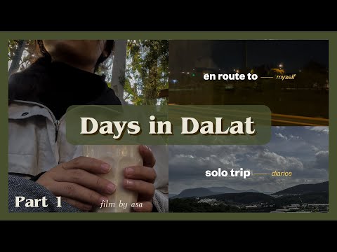 20's diaries🌷FIRST SOLO TRIP TO DALAT🌲| Lần đầu du lịch một mình | gap year student | Đà Lạt vlog #1