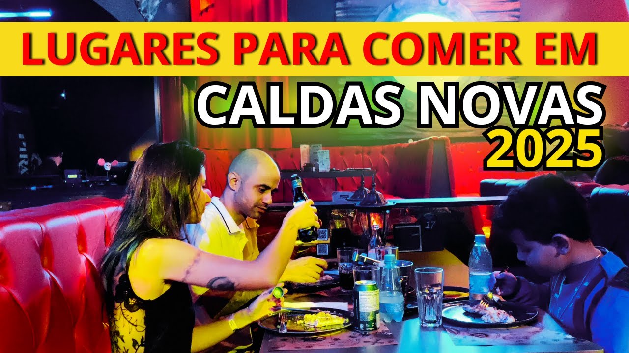 Onde comer em Caldas Novas Goiás? É caro?