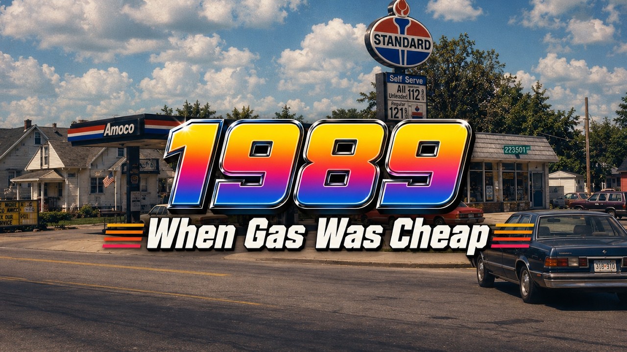 BACK TO 1989 — When Gas Was Cheap // 80s Synthwave Vaporwave Nostalgia Mix
